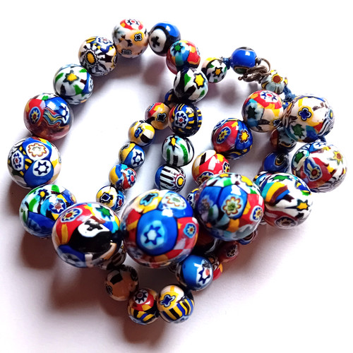 Collana deco veneziana - collana,