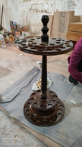 Portaoggetti legno con - in,