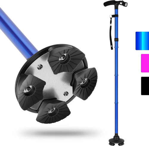 Bastone pieghevole con - con, luce