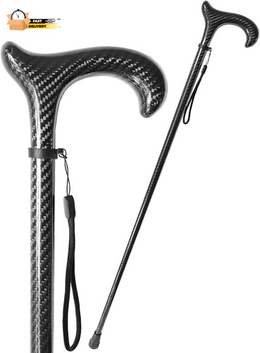 Bastone passeggio fibra - bastone,