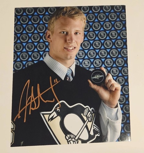Jordan staal signed - staal, pittsburgh
