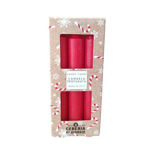 Candela profumata candy canes