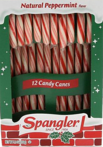 Spangler peppermint canes - spangler,